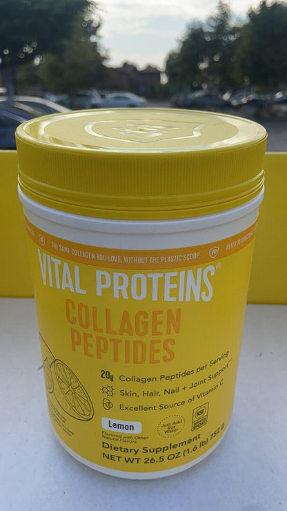 Vital Proteins Collagen Peptides Dietary Supplement Powder-Lemon/26.5oz
