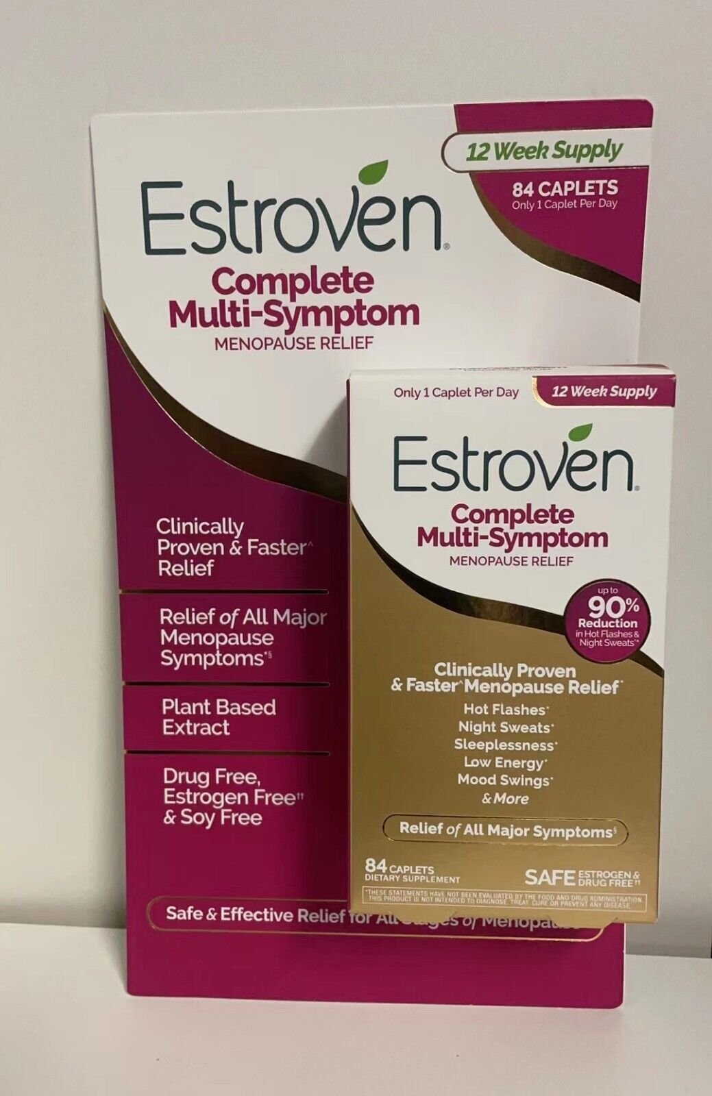 Estroven Complete Multi-Symptom Menopause Relief (84 Caplets)