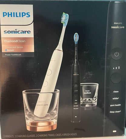 Philips Sonicare Toothbrush White DiamondClean HX9914/72 C3 Black+White