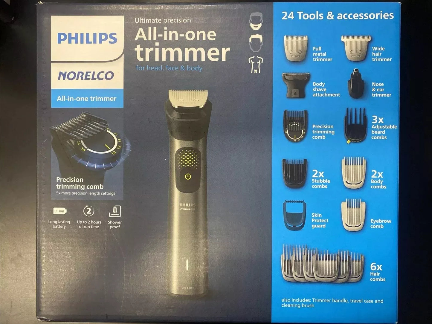 Philips Norelco Shaver MG9525/40 Ultimate Precision All-In-One Trimmer