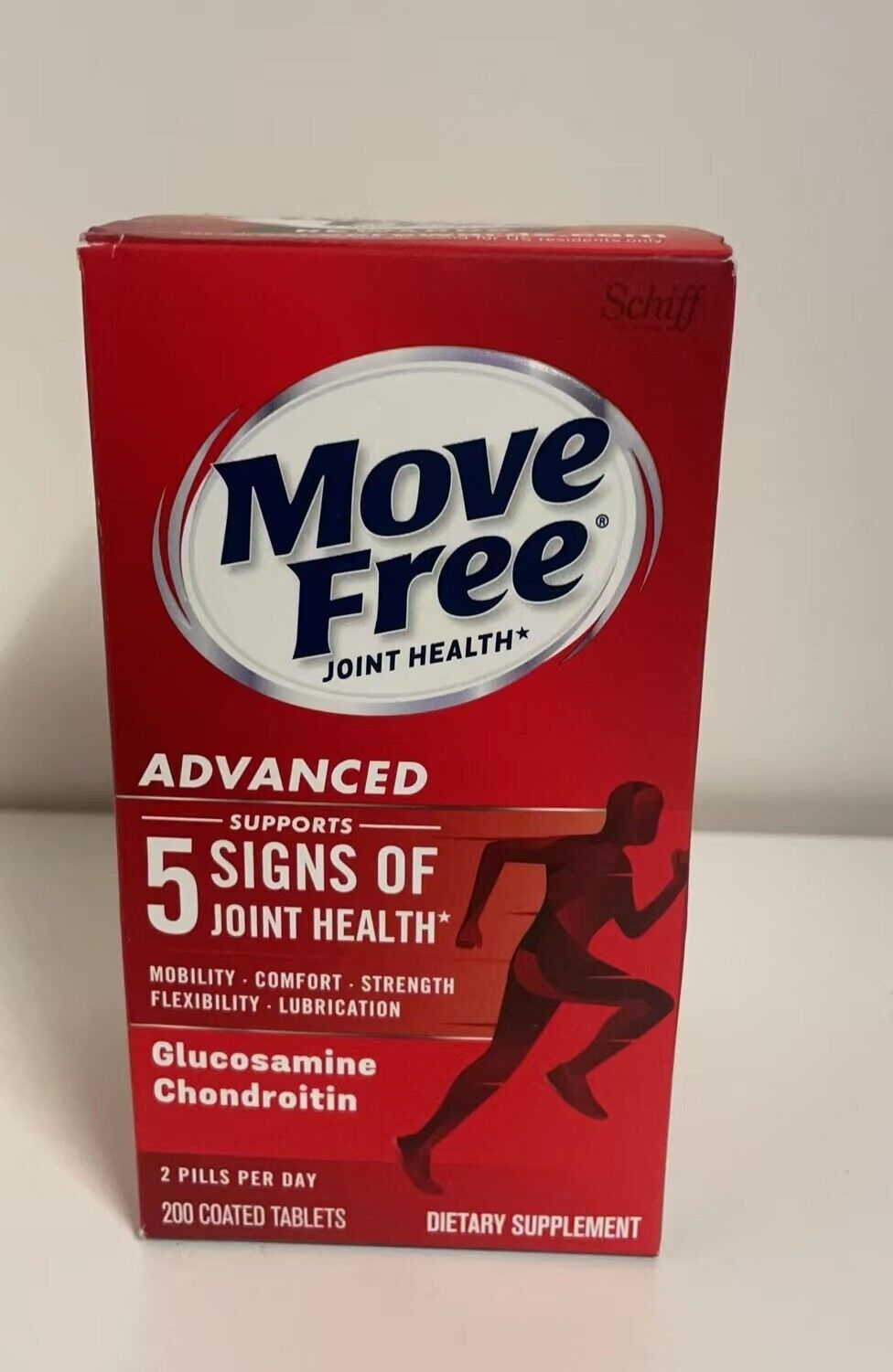 Schiff Move Free Advanced Joint Supplement, 200 Tablets