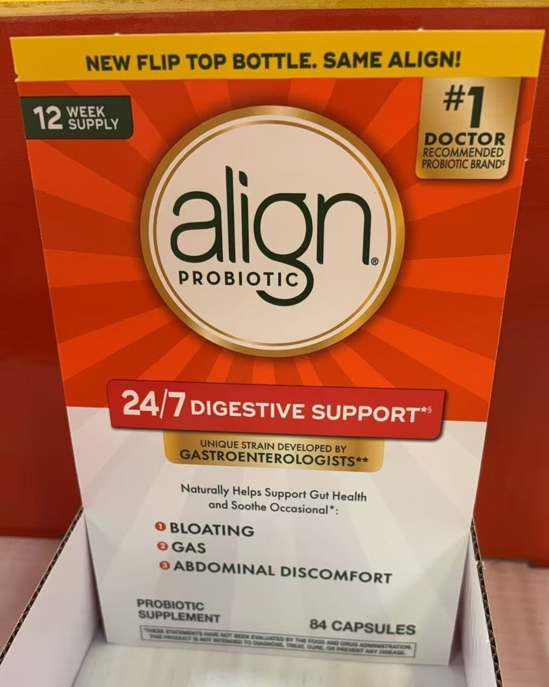 Align Probiotic 24/7 Digestive Support 84 Capsules