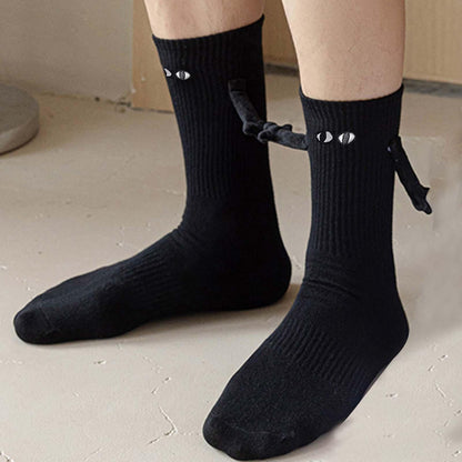 Magnetic Suction Hand-in-Hand Couple Socks Lovely Breathable Comfortable Socks