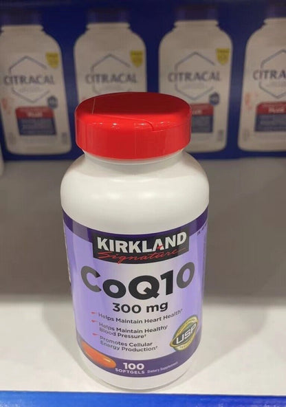 Kirkland Signature CoQ10 300 mg., 100 Softgels