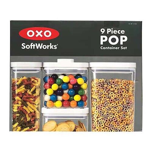 OXO Softworks 9-Piece POP Container Set