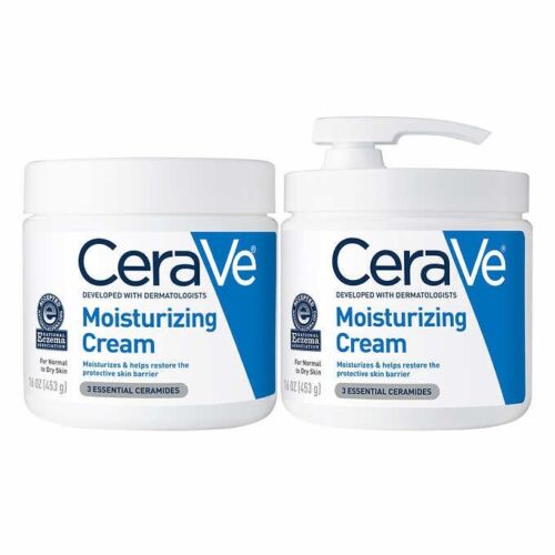 CeraVe Moisturizing Cream with Pump for Normal to Dry Skin - 16 oz+16 oz