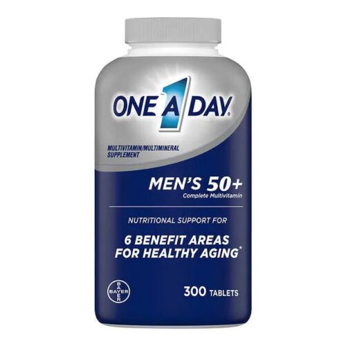 Bayer One A Day Men's 50+ Complete Multivitamin 300 Tablets