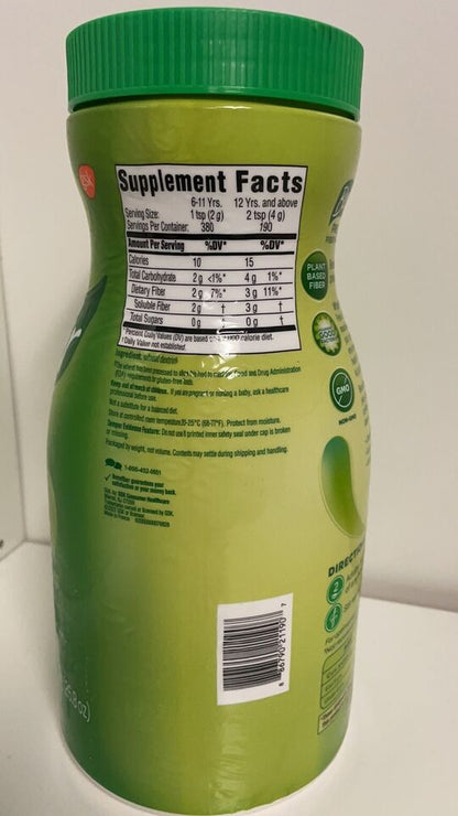 Benefiber Prebiotic Fiber Supplement Powder, 26.8 oz., Exp. 06/2025